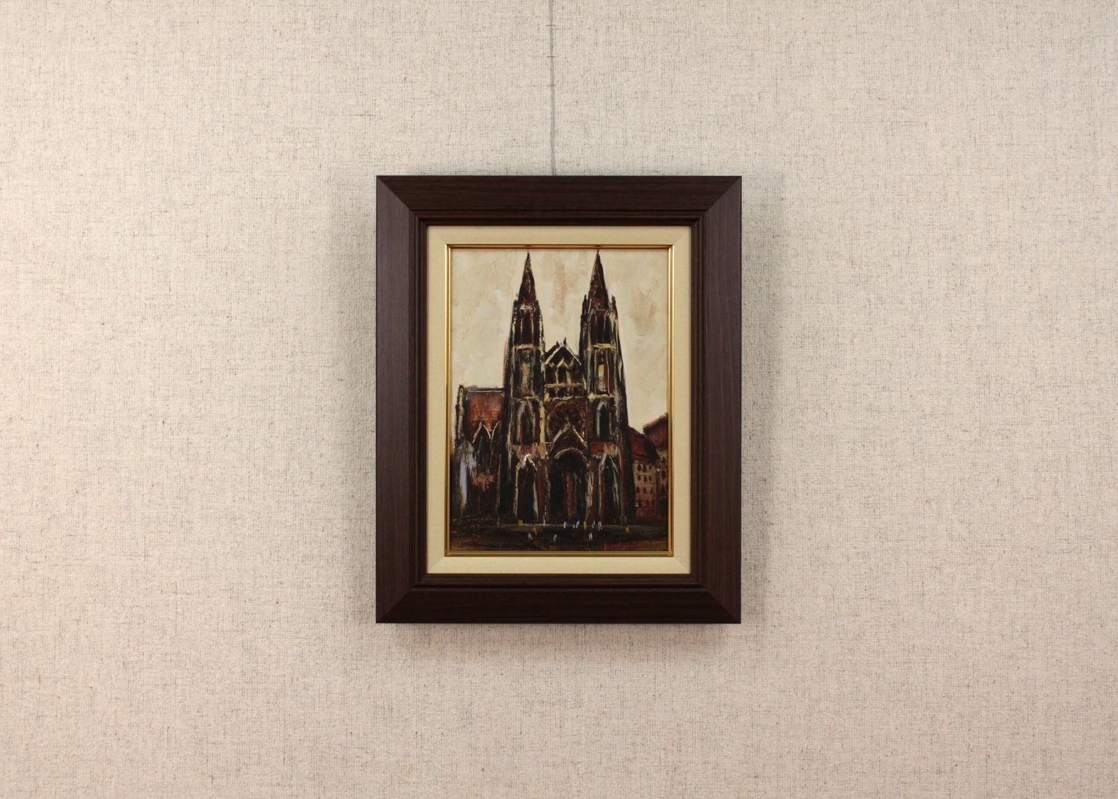 中島晃次『ホーティーフ』油彩画【真作保証】 絵画 中島晃次『ホーティーフ』油彩画【真作保証】 絵画