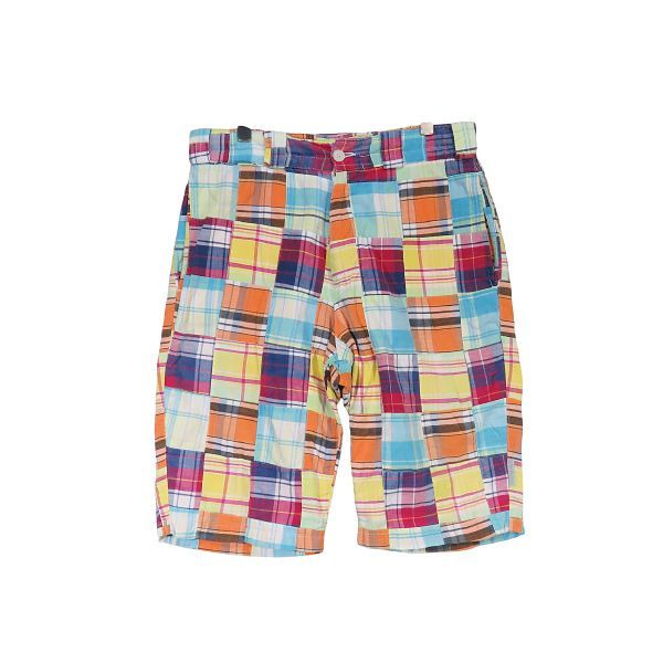 GOODENOUGH グッドイナフ PATCHWORK SHORTS パッチワーク ショーツ マルチ ハーフ ショート パンツ ボトムス サイズM jun