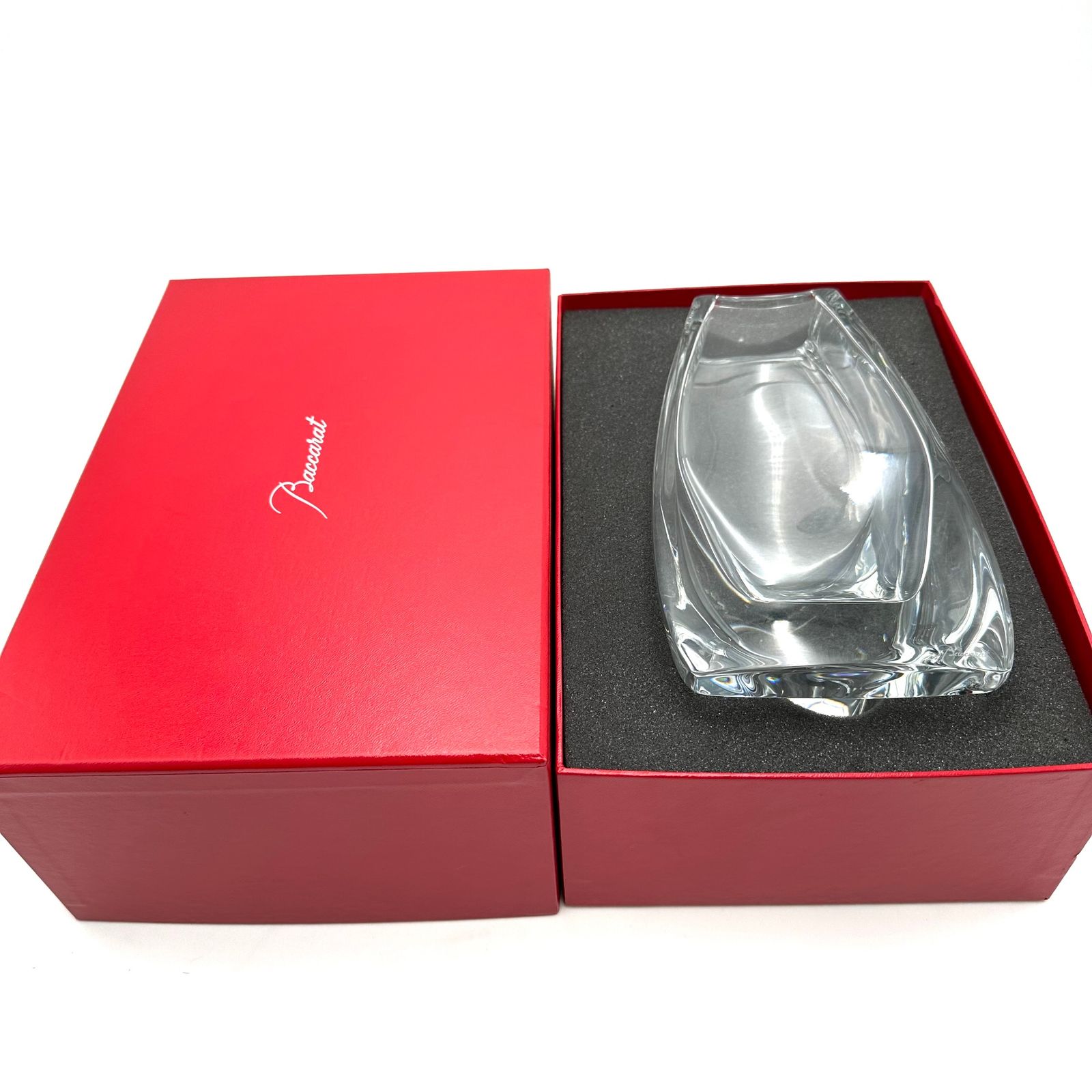 極美品】Baccarat バカラ 花瓶 MASSAIーVASE240 マサイ 240 フラワー 