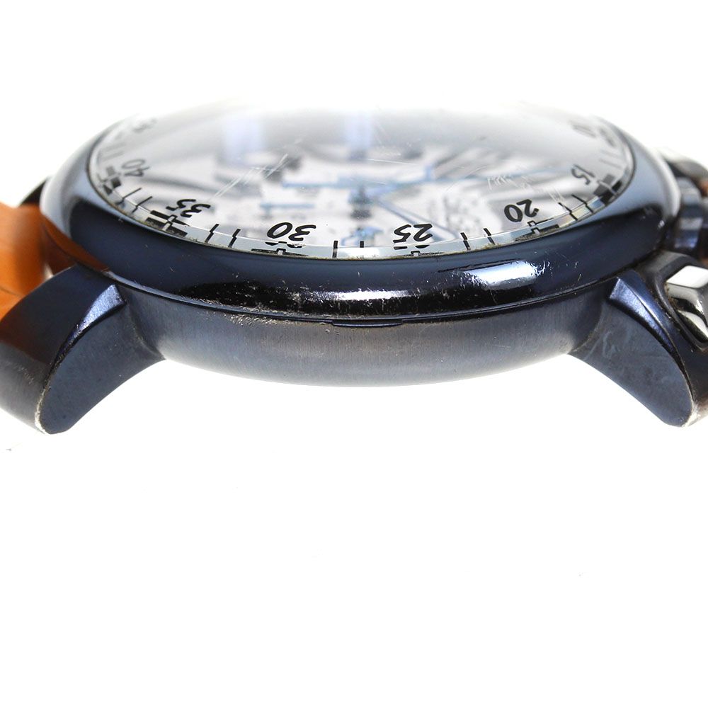 GaGa MILANO】ガガミラノ マヌアーレ48 クロノグラフ 5050.8