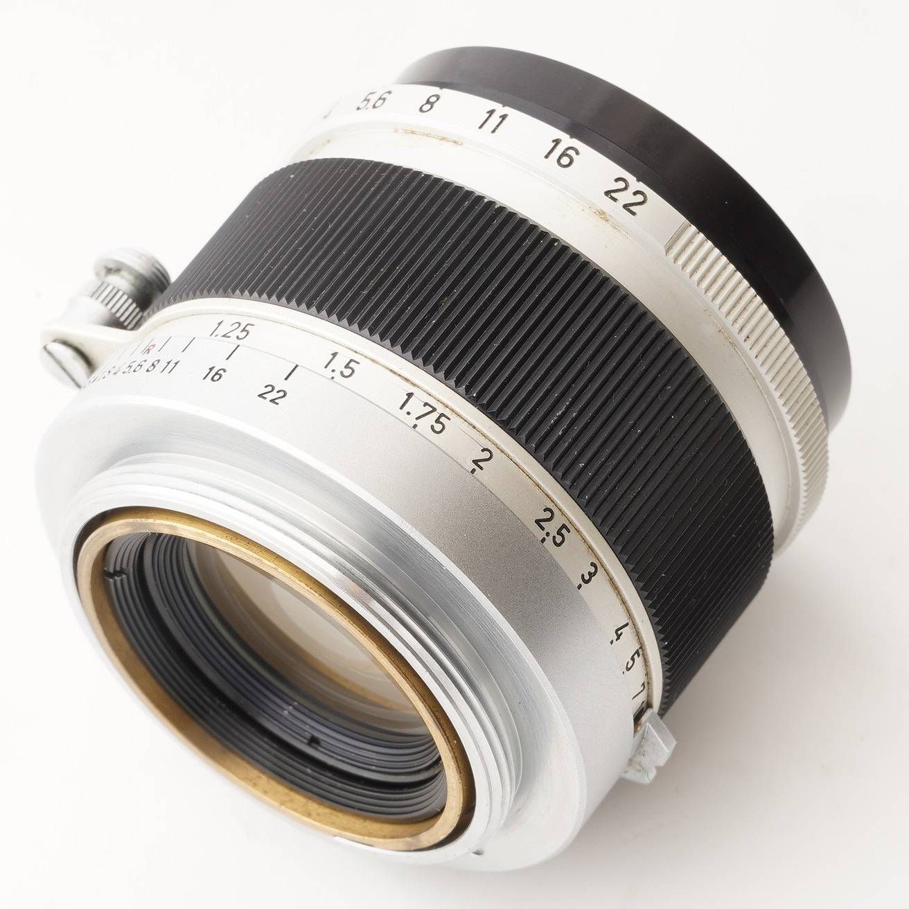 【ライカL39マウント】CANON 50mm F1.8 Near MINT] Canon 50mm F1.8 Black MF Lens for L39 LTM Leica