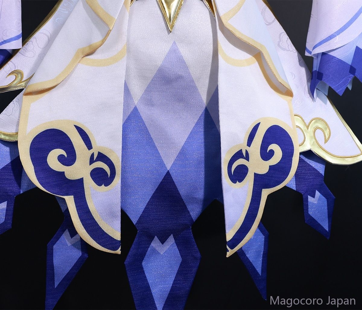 COSPLAY衣装原神中国風ゲームコスチューム璃月御姉甘雨キャラクターコスプレ
