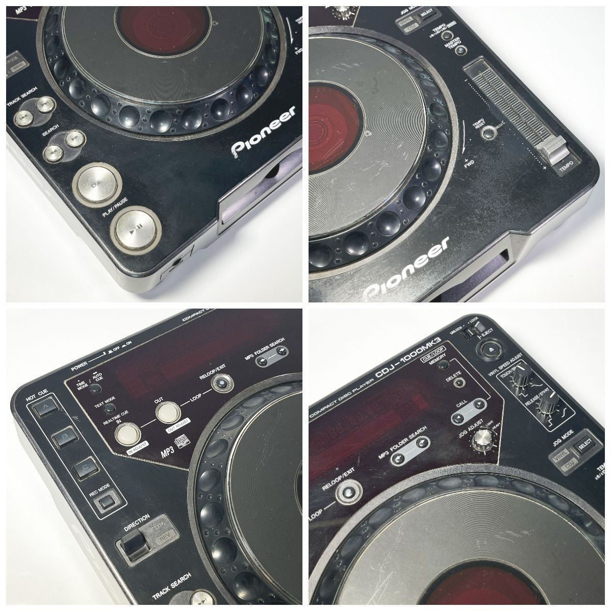 Pioneer パイオニア CDJ-1000MK3 セット 2006年製 2007年制 DJ