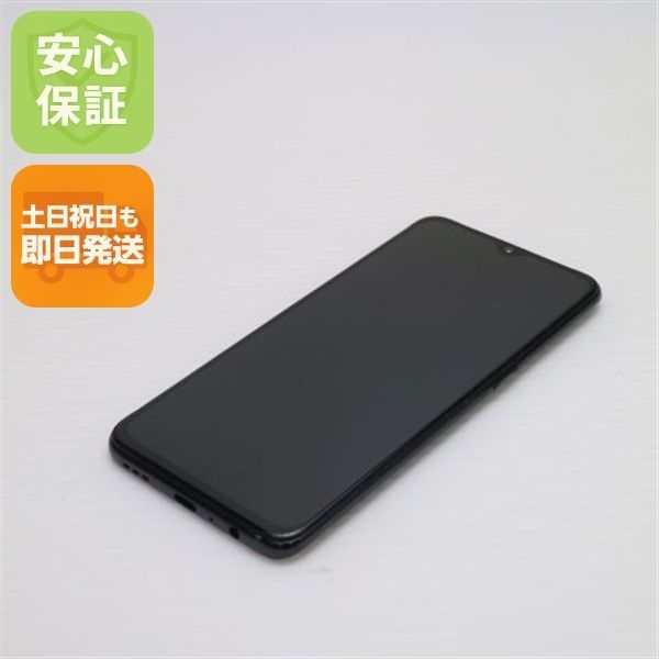 美品 OPPO Reno A 64GB ブラック スマホ 本体 白ロム 土日祝発送