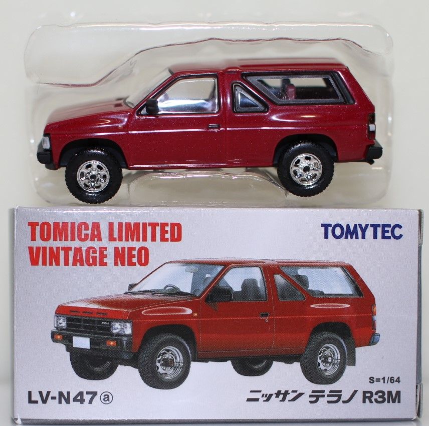  Tech - トミカリミテッドヴィンテージNEO ニッサン テラノ R3M２種セット USED トミカリミテッドヴィンテージ TLV-N47a 日産テラノ R3m(赤