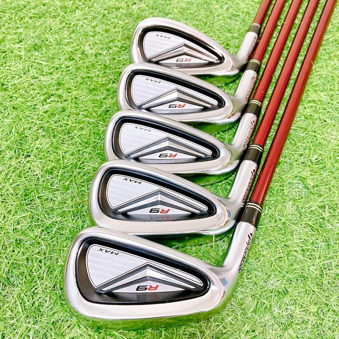 3.レフティー　テーラーメイド　r9 ゴルフクラブ　メンズアイアンセット　左利き 3.レフティー テーラーメイド r9 ゴルフクラブ メンズアイアン