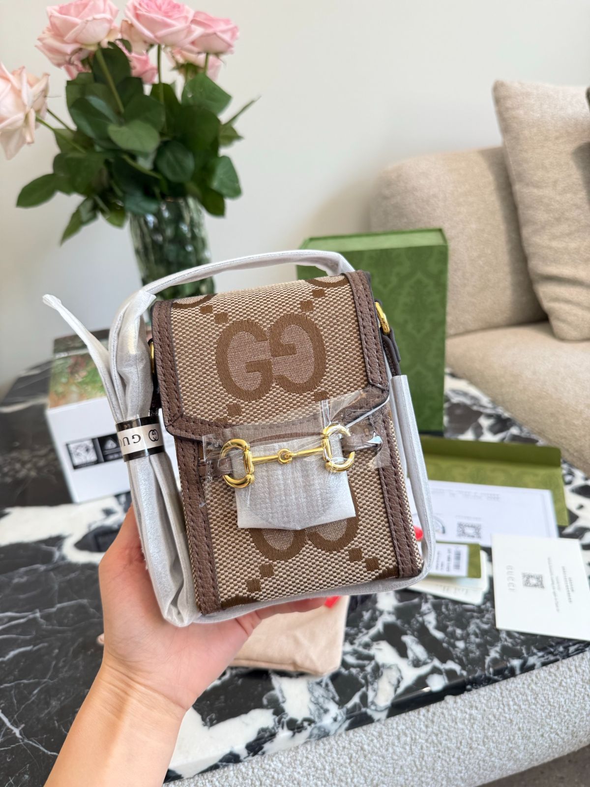 すぐ届く GUCCI* ホースビット 1955 ミニバッグ iPhone スマホ すぐ届く GUCCI* ホースビット 1955 ミニバッグ iPhone スマホ