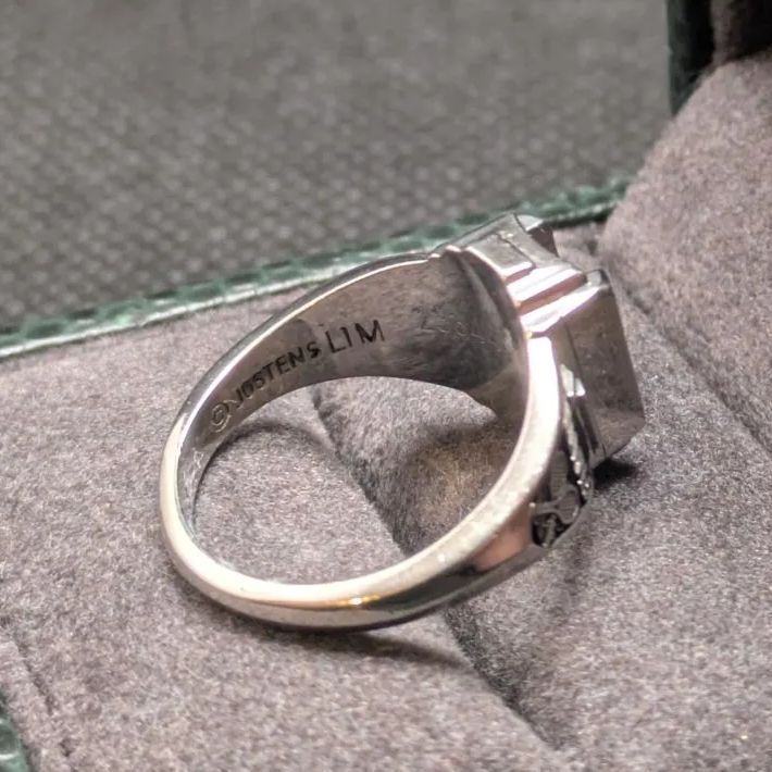 JOSTENS LTM 2003年 カレッジリング 11号アールデコWolves JOSTENS LTM 2003年 カレッジリング 11号アールデコWolves