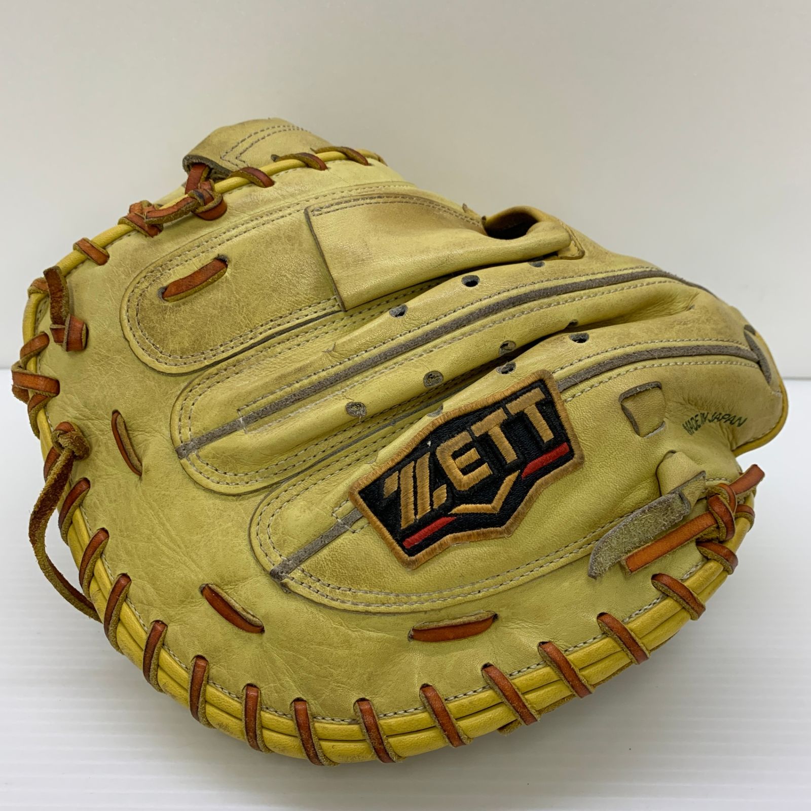 【中古】ZETT プロステイタス 硬式 キャッチャーミット ZETT】硬式 キャッチャー ミット プロステイタス 捕手用