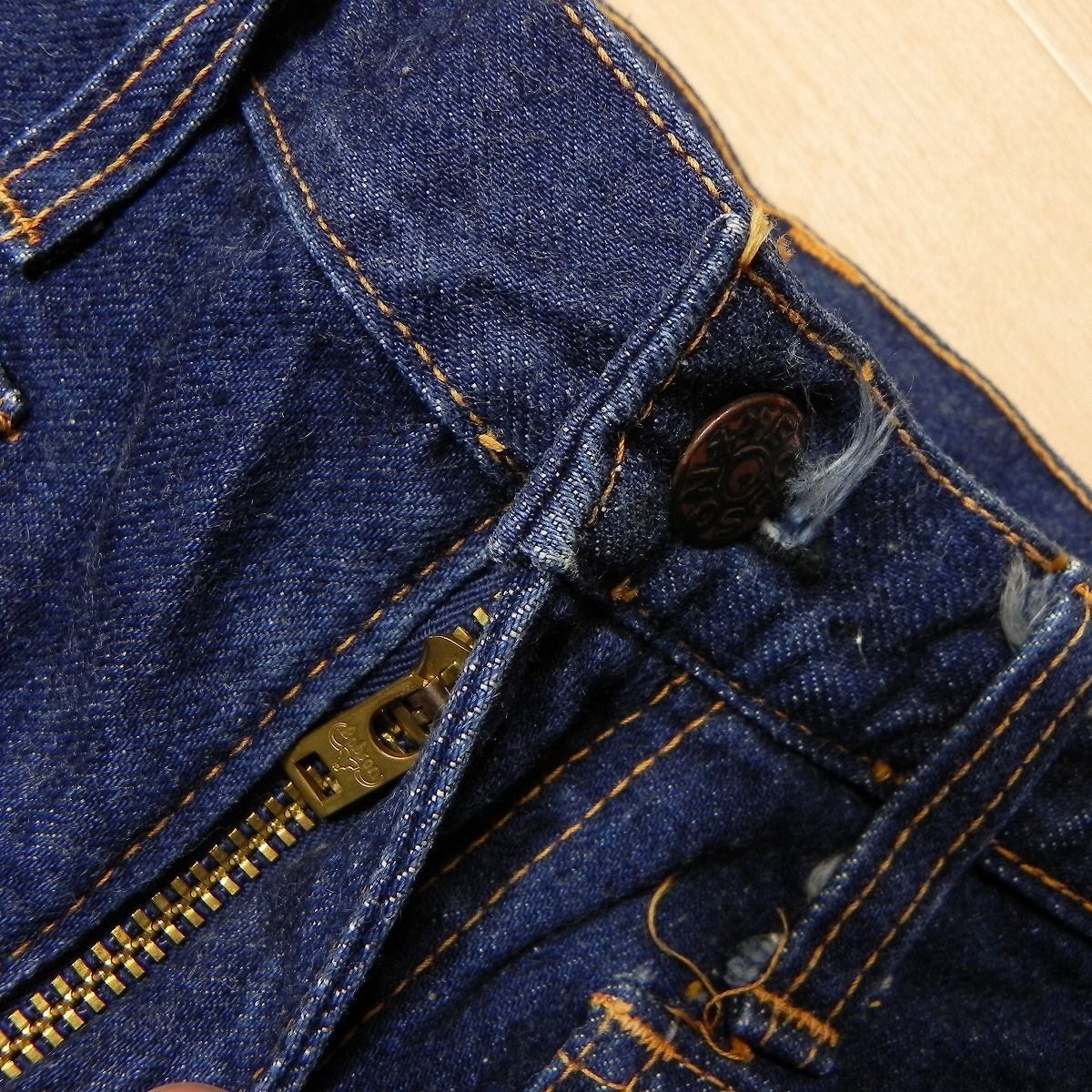 l973☆ 70s ビンテージ ボブソン 602 フレア デニム パンツ 28