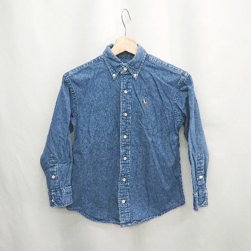 新入荷 新品・未使用❣️Ralph 男の子150 長袖デニムシャツ Lauren トップス