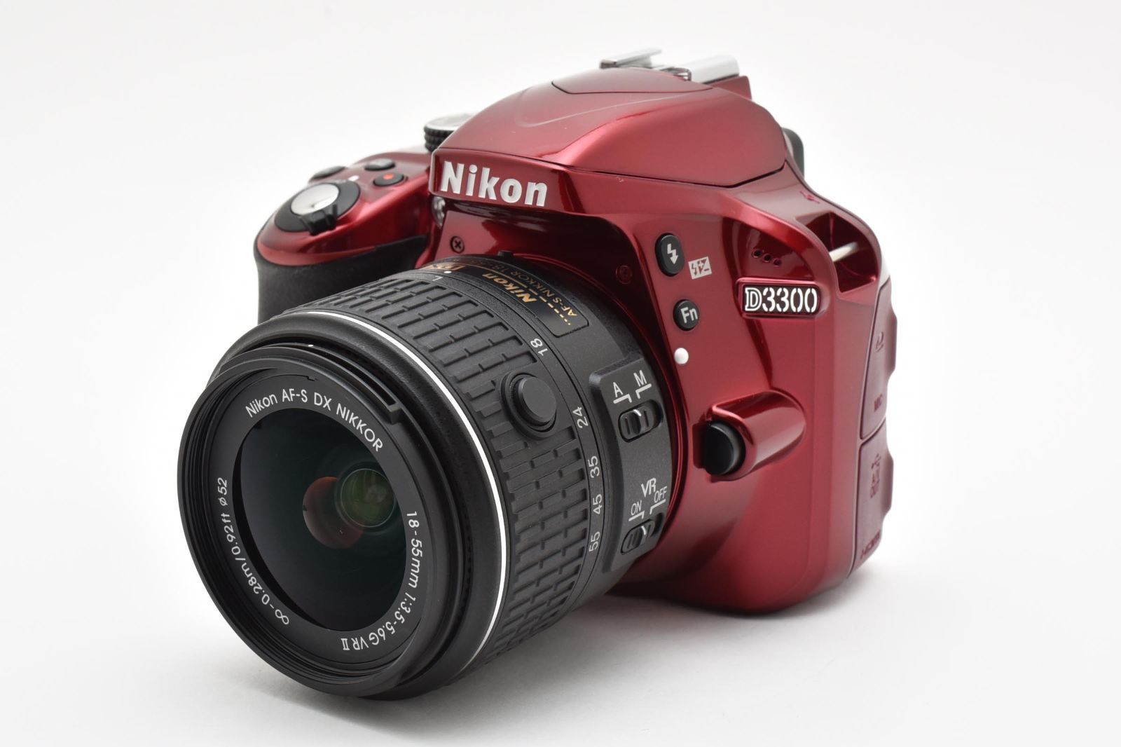 シャッター回数：340回]Nikon ニコン D3300 18-55mm F3.5-5.6G