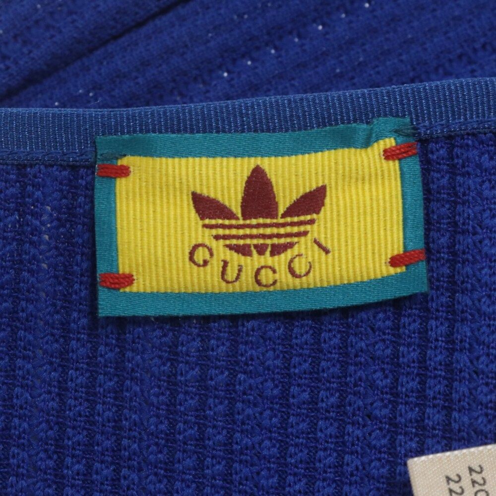 GUCCI  ロゴ　ニットグローブ　グッチ　アディダス　アームカバー GUCCI (グッチ) 23SS ×adidas アディダス フロントロゴ ニットグローブ