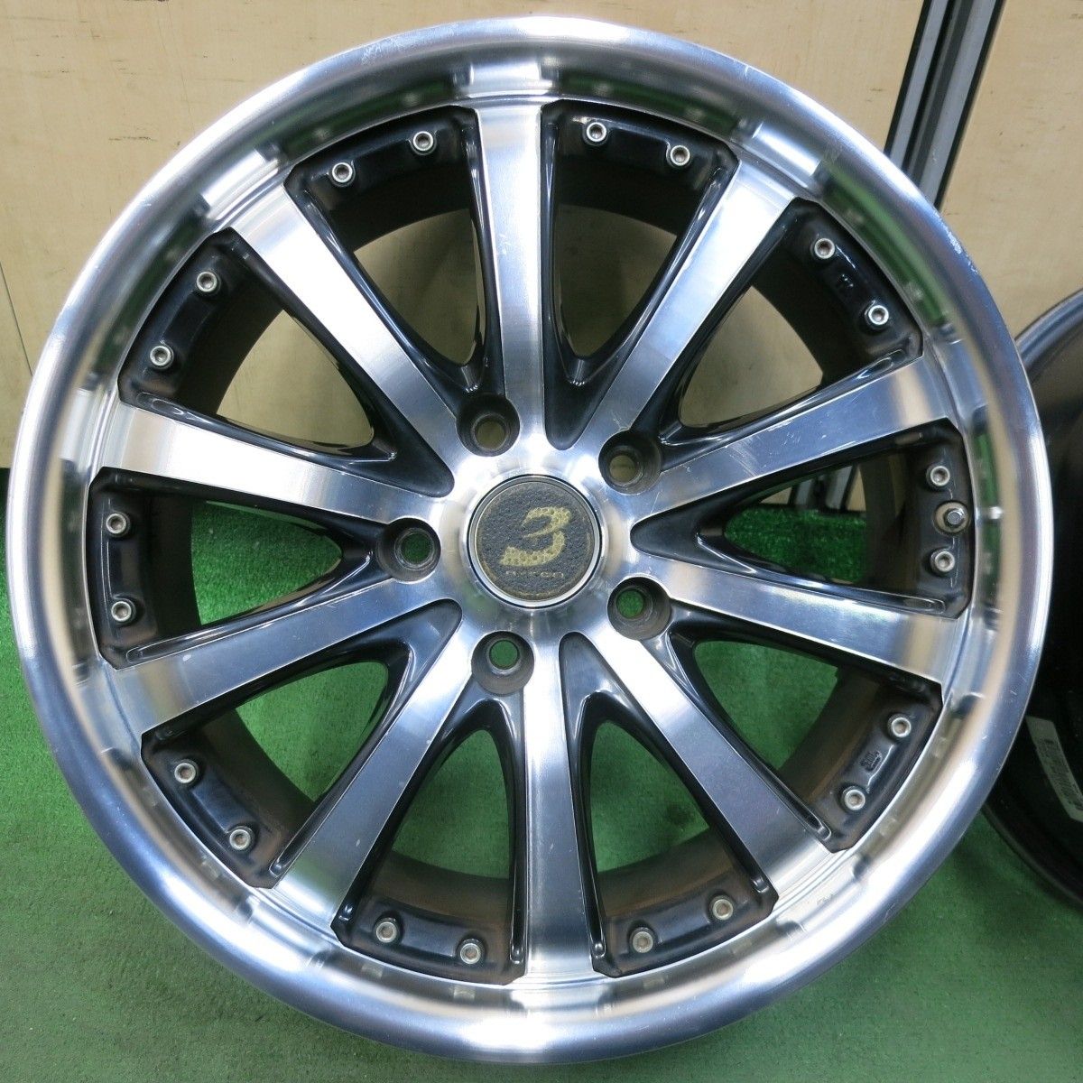 ロクサーニ　バイロン　17×7J 4本セット 送料無料] 4本☆LOXARNY EX BYRON STINGER BADX 17インチ