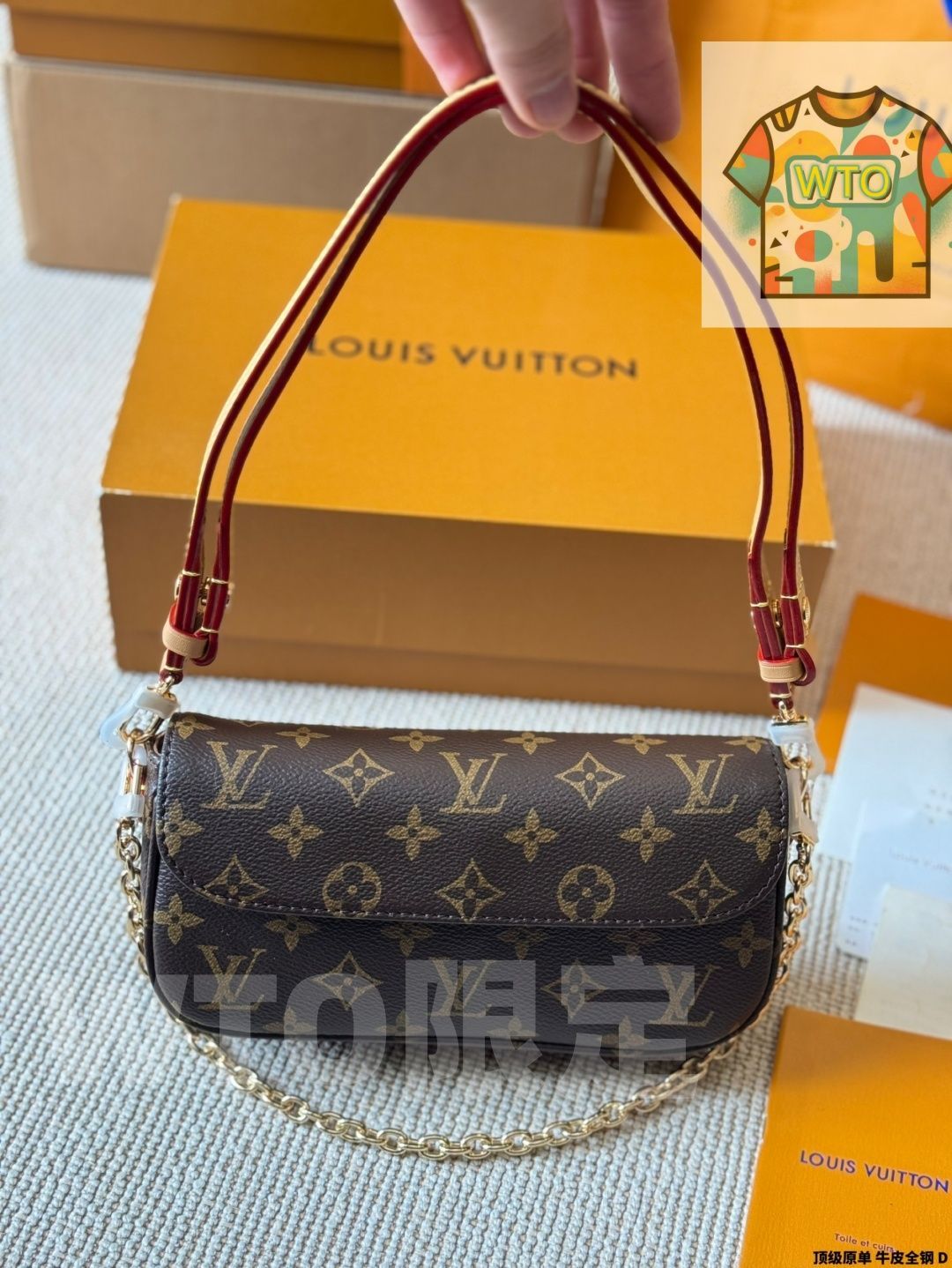 今日WTO】LV WALLET ON CHAIN IVY アンダーアーム バッグ - ルイ