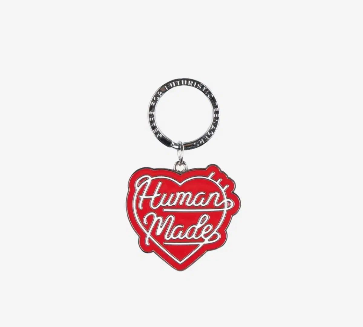 |純正 HUMAN MADE ヒューマンメイド ハート キーリング