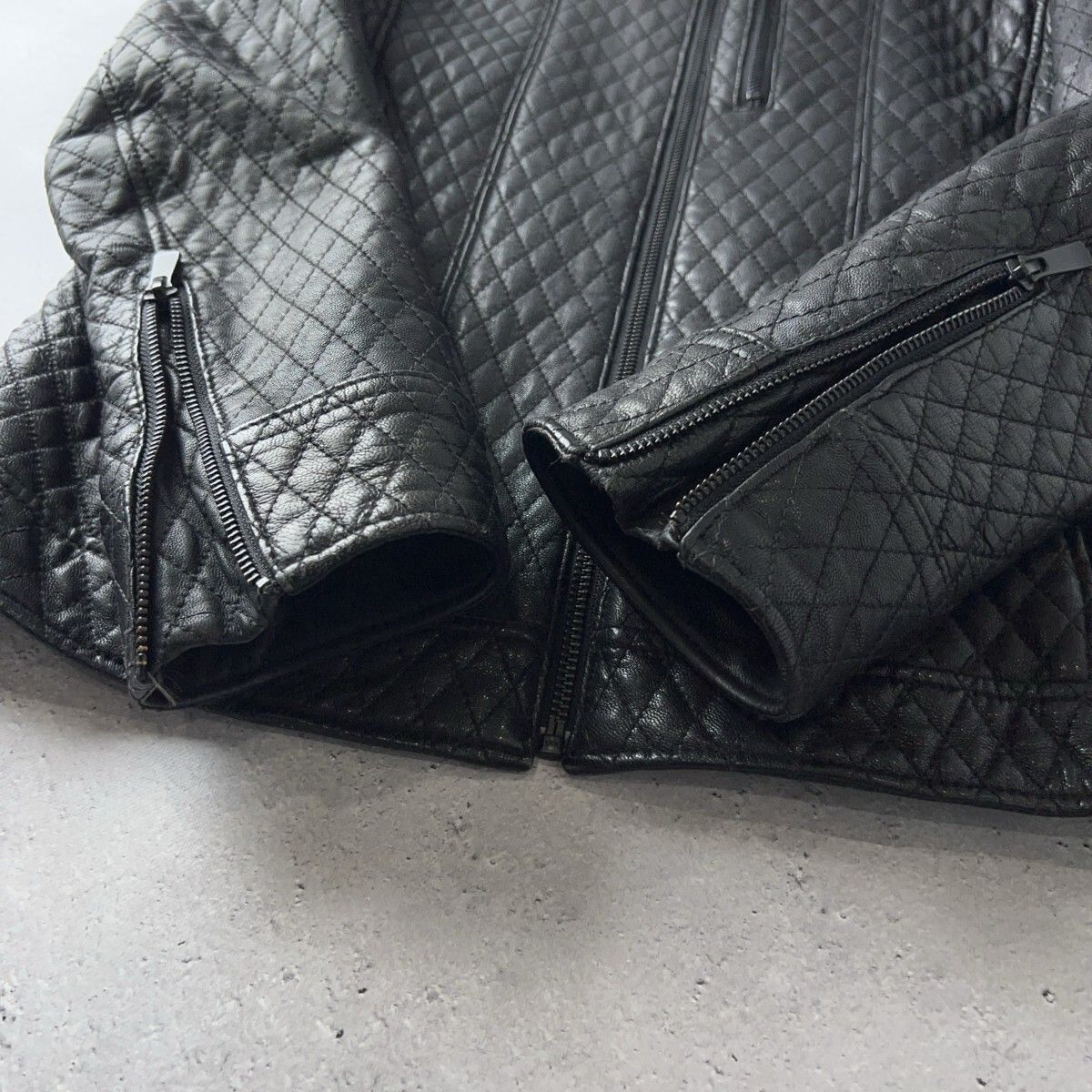 本物の風格』 renoma HOMME レノマ オム / キルティング ゴートレザー