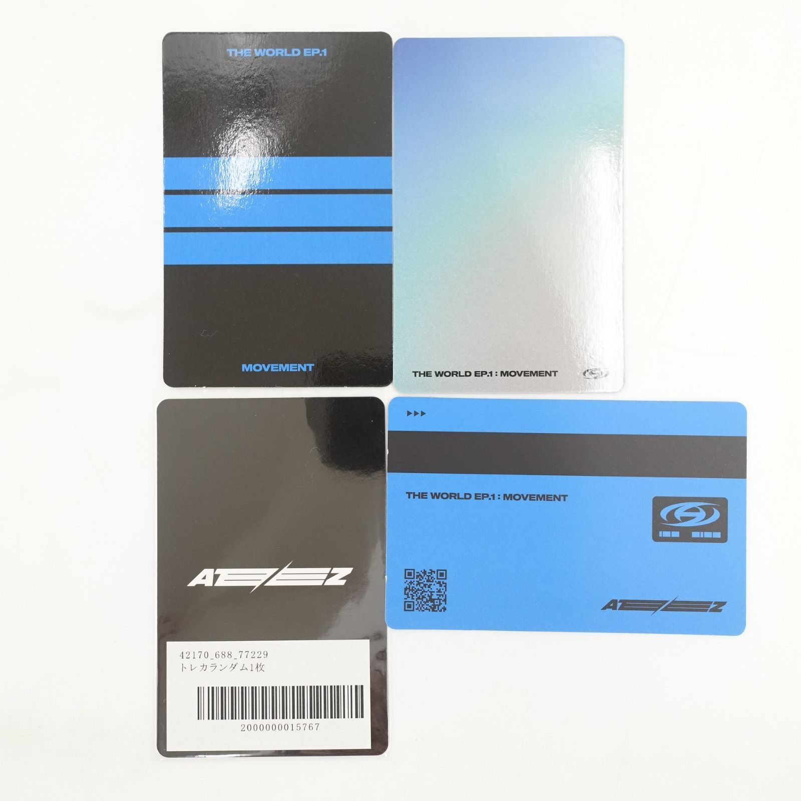 ateez ウヨン movement トレカ アルバム コンプ セット ateez ウヨン movement トレカ アルバム コンプ セット