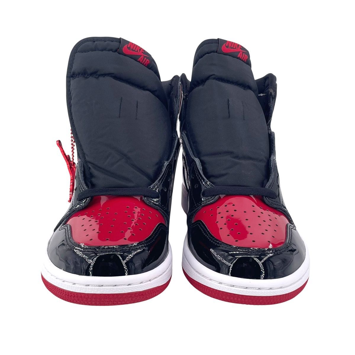 中古】 NIKE ナイキ AIR JORDAN 1 RETRO HIGH OG Patent Bred エア 