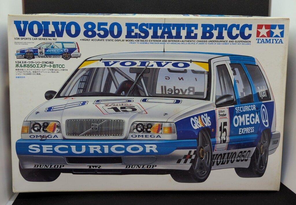 タミヤ 1/24スポーツカーシリーズ ボルボ850 エステートBTCC 162