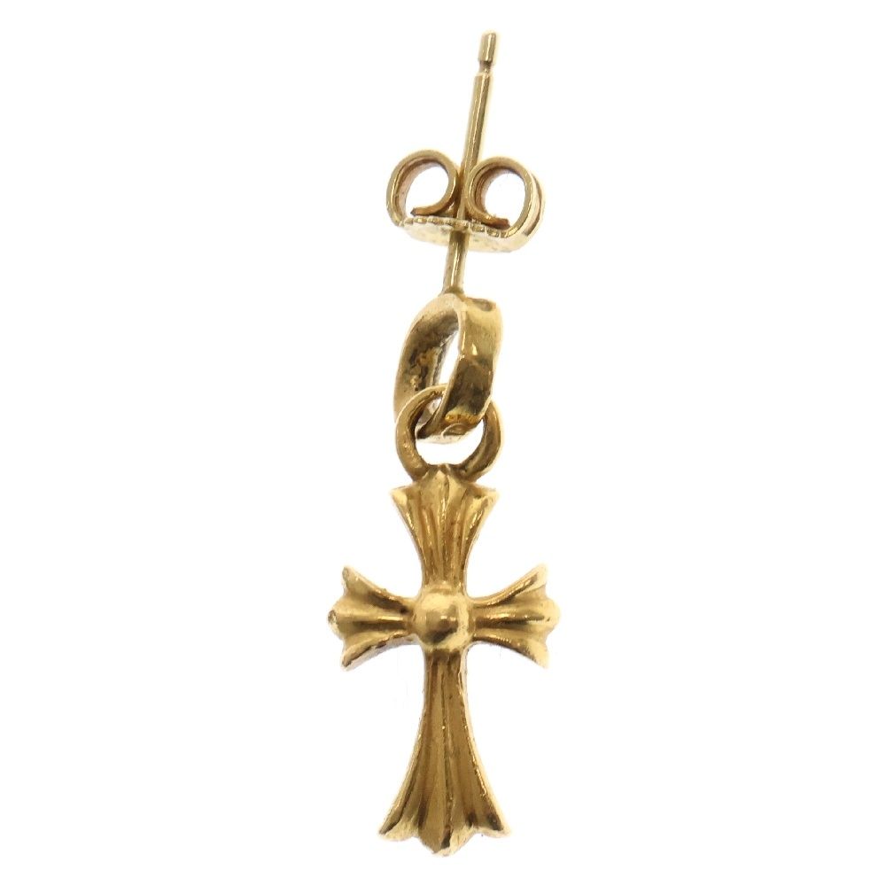 【新品✨】ベビーファットピアス　ゴールド CHROME HEARTS (クロムハーツ) 22K BBY F PPRCHN 22Kベイビー