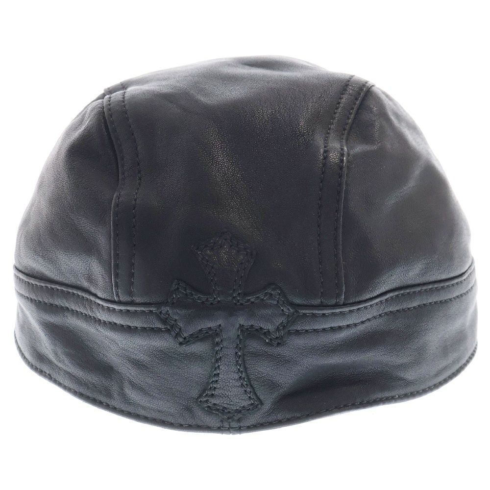 CHROME HEARTS (クロムハーツ) クロスパッチレザーバンダナ巻き