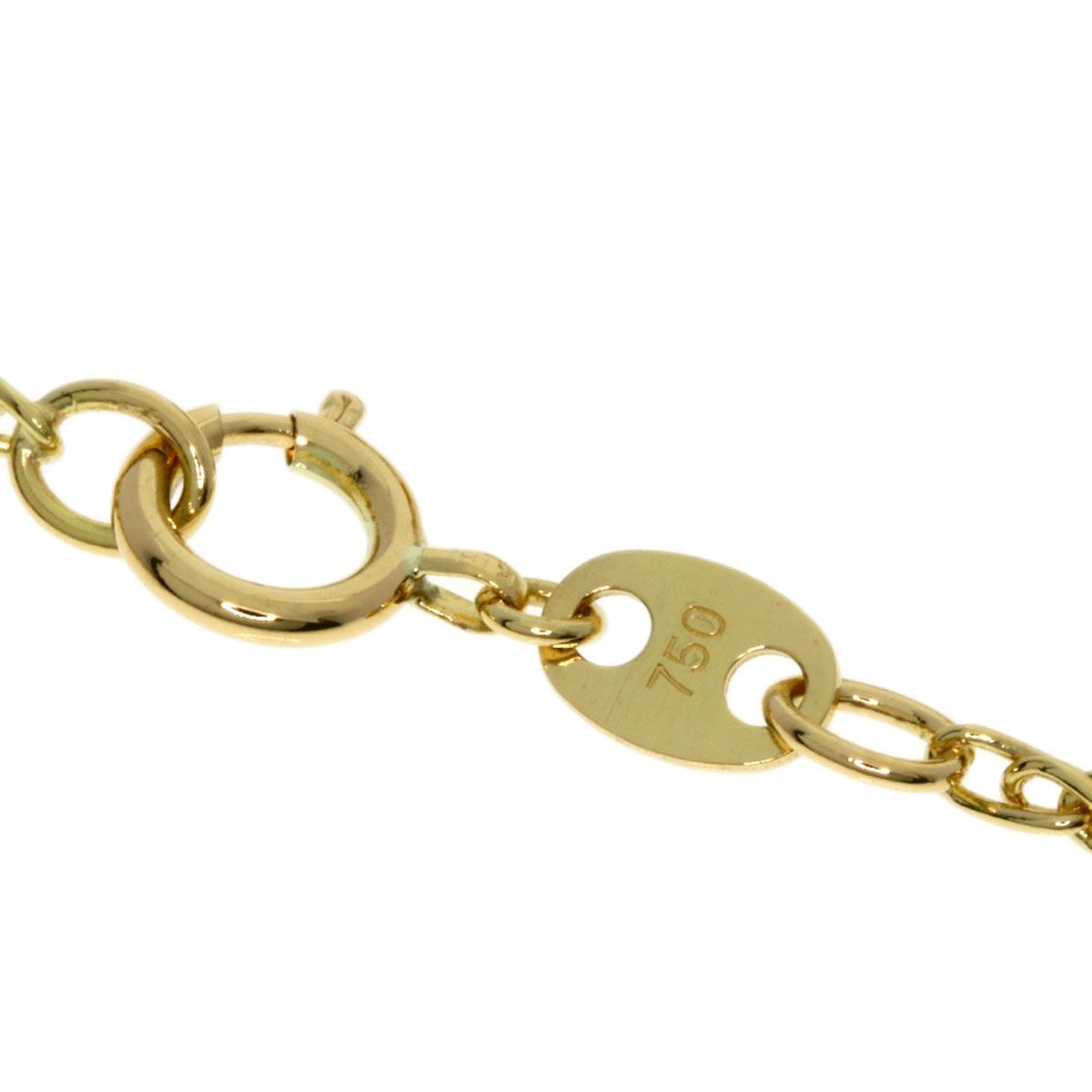 WALTHAM ウォルサム ルビー ダイヤモンド ネックレス K18YG レディース  