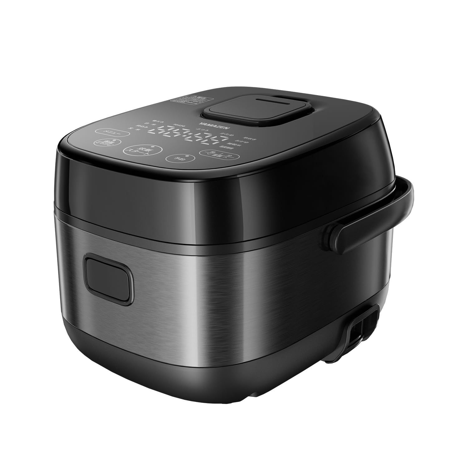 YJK-E051 B ブラック 予約機能 保温 雑穀米 玄米 低温調理 炊飯器 炊飯器 IH式 9種類炊き分け機能 二人暮らし IH 3合 一人暮らし 山善