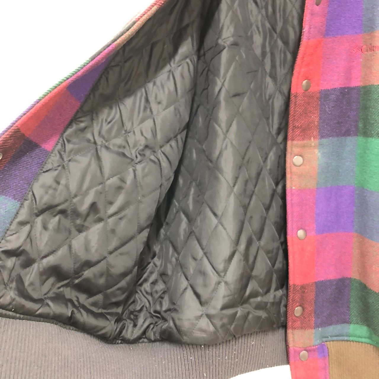 Columbia チェック柄ジャケット マルチカラー Columbia コロンビア ジャケット チェック柄 M コロンビア マウンテン