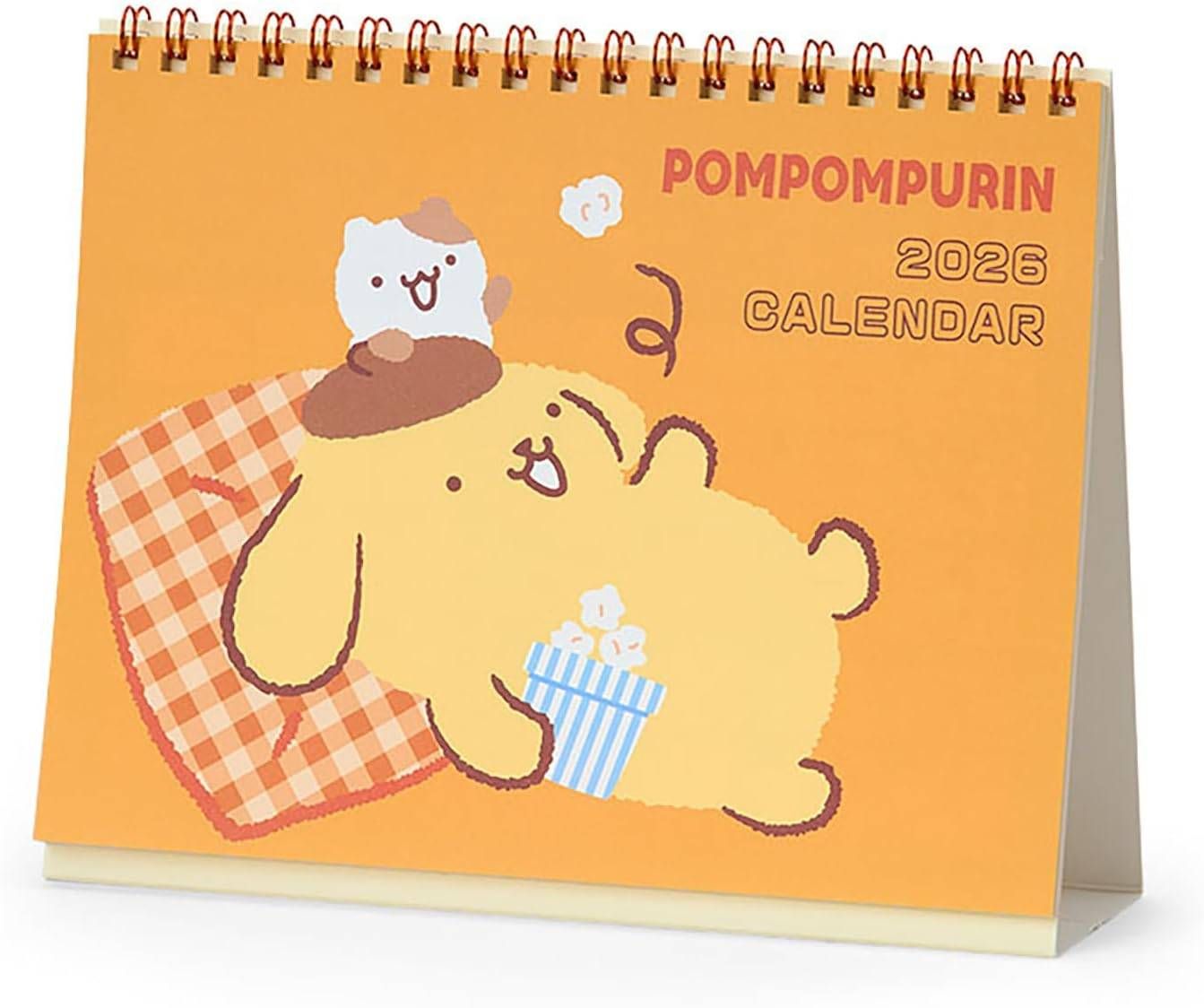 ポムポムプリン - 激レア☆ポムポムプリン　木製　万年卓上カレンダー Amazon.co.jp: ポムポムプリン 2024年 卓上リングカレンダー