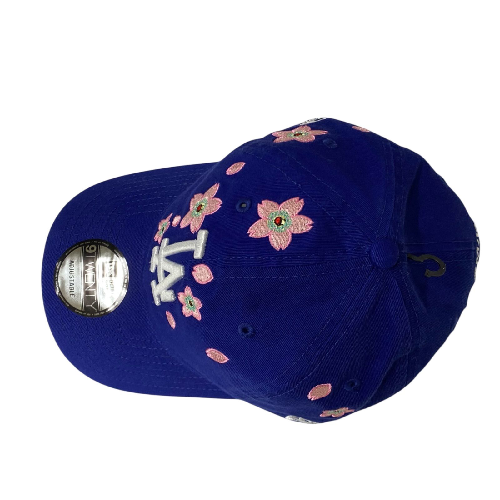 New Era 9TWENTY ネイビー 桜刺繍キャップ 村上隆 東京シリーズ