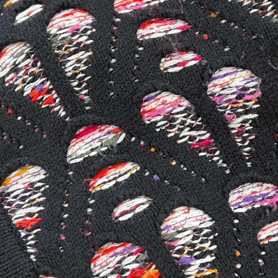 【美品】IROQUOIS 21AW OPEN WORK MIX KNIT CD Iroquois 21AW OPEN WORK MIX KNIT CD