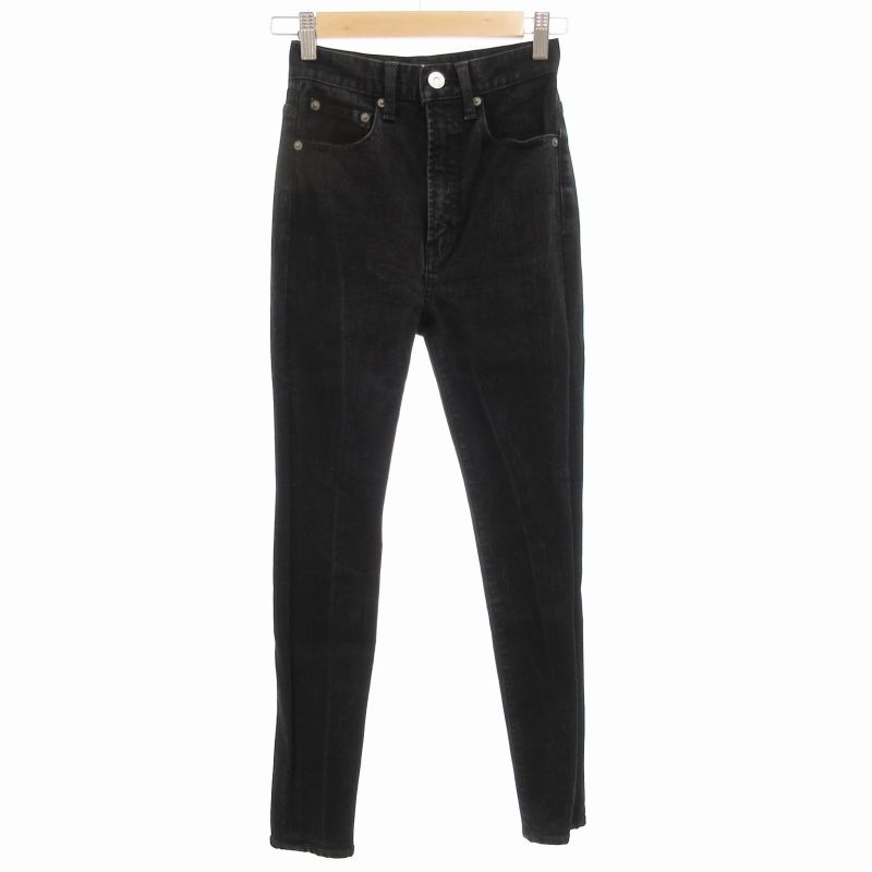 マウジー MOUSSY HW Rebirth BLACK SKINNY ブラックデニムパンツ