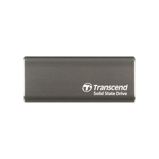 トランセンドポータブルSSD1TB高速USB10Gbps最大1050MB|s小型アルミ筐体軽量31gType-A|Type-C両対応 iPhone15-16動作 済み TS1TESD265C