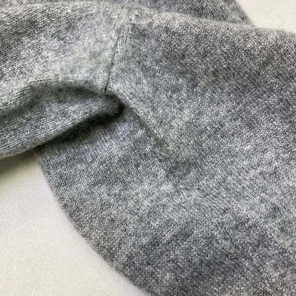 サイズ：5 PEARLY GATES パーリーゲイツ  カシミヤ ニットセーター  グレー系 [240101468868] ゴルフウェア メンズ ストスト サイズ：5 PEARLY GATES パーリーゲイツ カシミヤ ニット