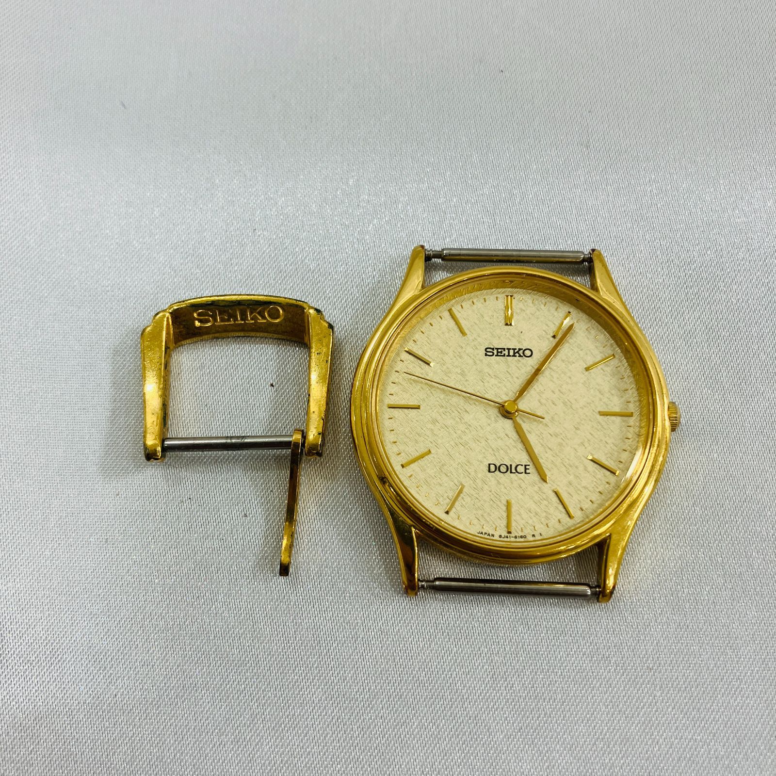 SEIKO DOLCE 8J41-6160 QUARTZ メンズウォッチ 【公式通販】