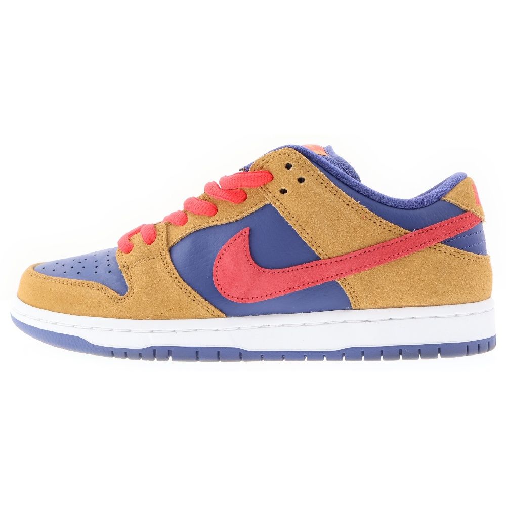 NIKE SB (ナイキエスビー) DUNK LOW PRO Wheat and Purple ダンクロー ウィートアンドパープル ローカットスニーカーシューズ ブラウン/パープル US8.5/26.5cm BQ6817-700
