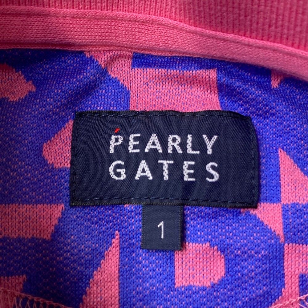 サイズ：1 PEARLY GATES パーリーゲイツ 2024年モデル 半袖ポロシャツ