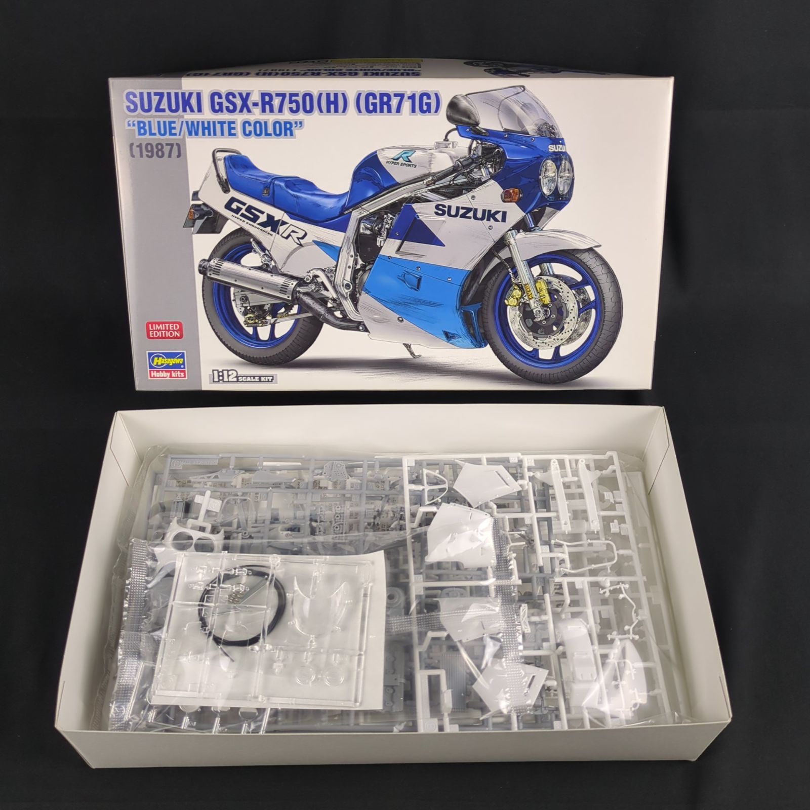 限定品・新品】 ハセガワ 21746 1/12 スズキ GSX-R750（H）（GR71G