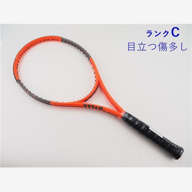 中古 テニスラケット ウィルソン バーン 100エルエス リバース 2017年