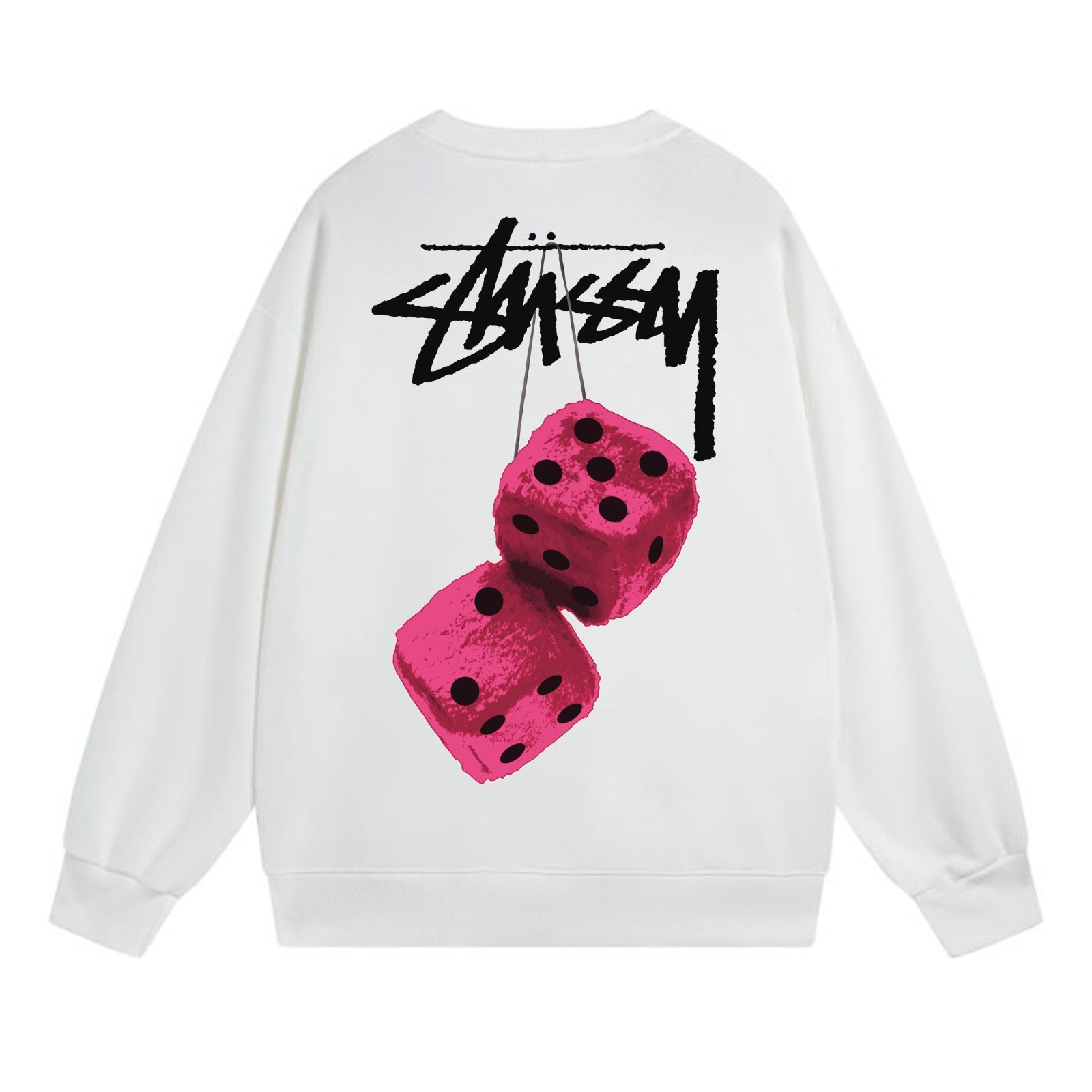 Stussy SS23 ステューシー ティーダイス プリントクルーネックトレーナー