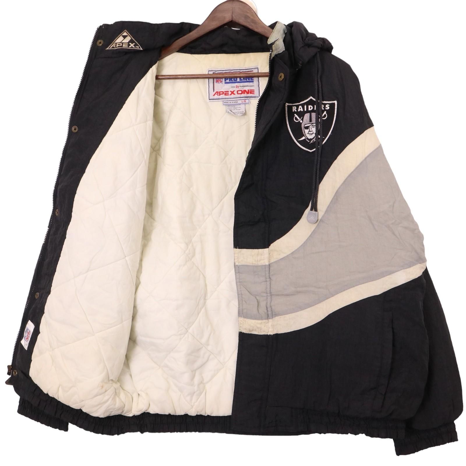 90s NFL RAIDERS APEX ONE ナイロンジャケット 古着 M 90s NFL RAIDERS APEX ONE ナイロンジャケット 古着 M| ヤマダウェブコム