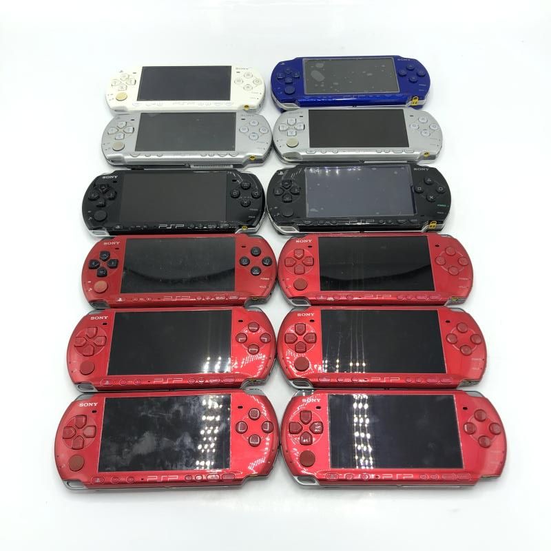本体S ジャンク SONY PSP本体12台まとめ 動作未 バッテリー無し 6 240006548901
