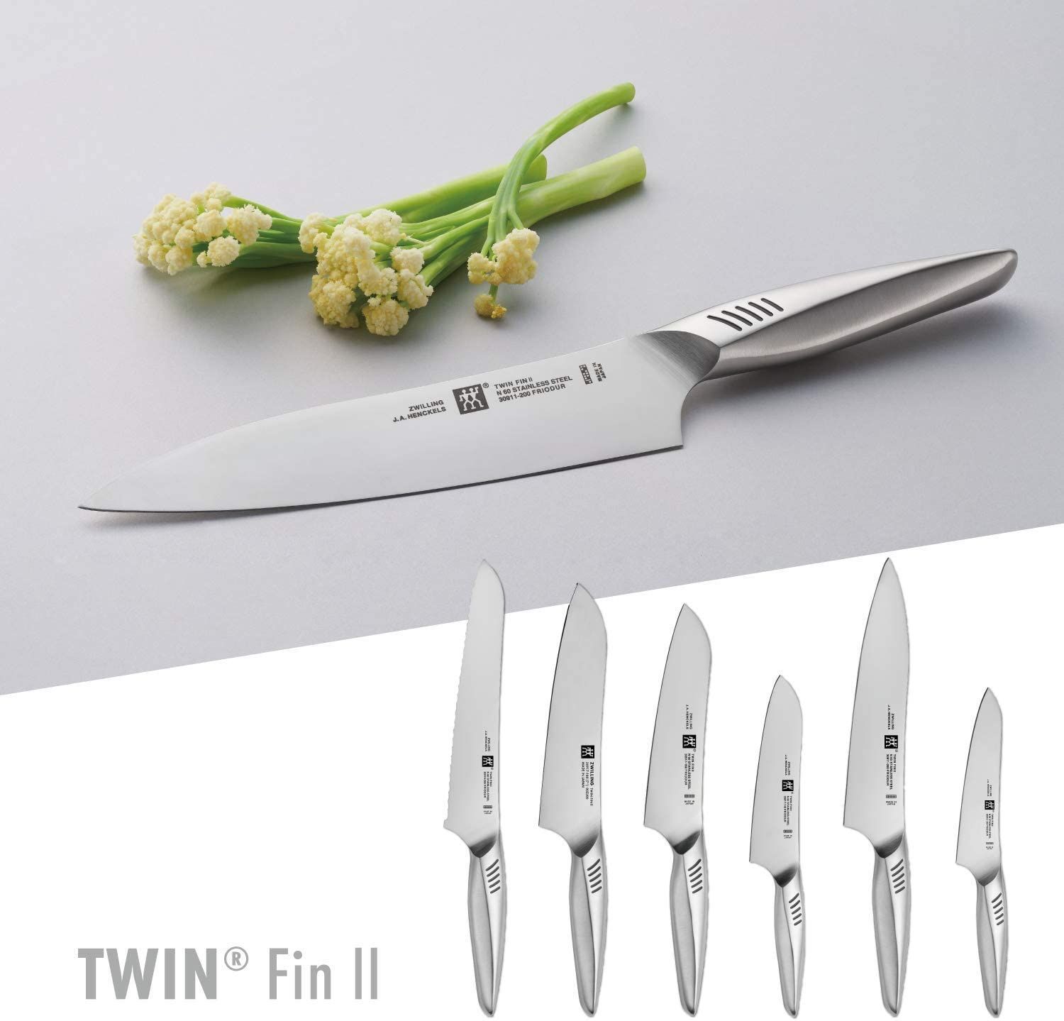 Zwilling ツヴィリング 「ツインフィン 2 ナイフブロックセット」 5点セット 日本製 Twin Fin 包丁 ギフト オールステンレス  調理器具 ヘンケル - メルカリ