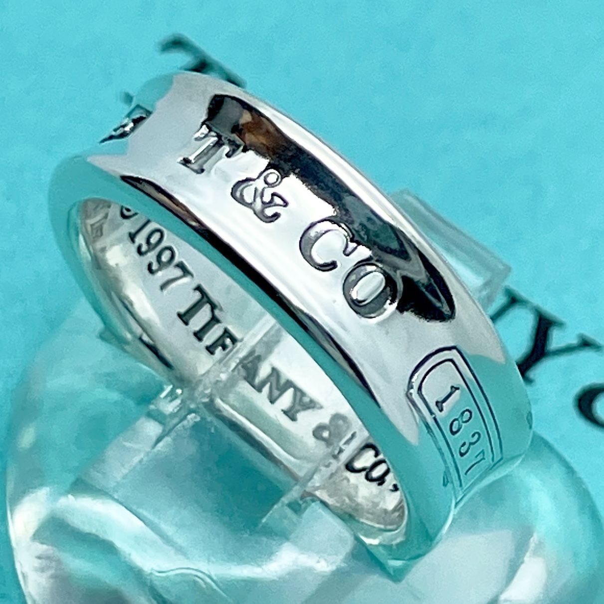 美品 ティファニー 1837 リング17.5号