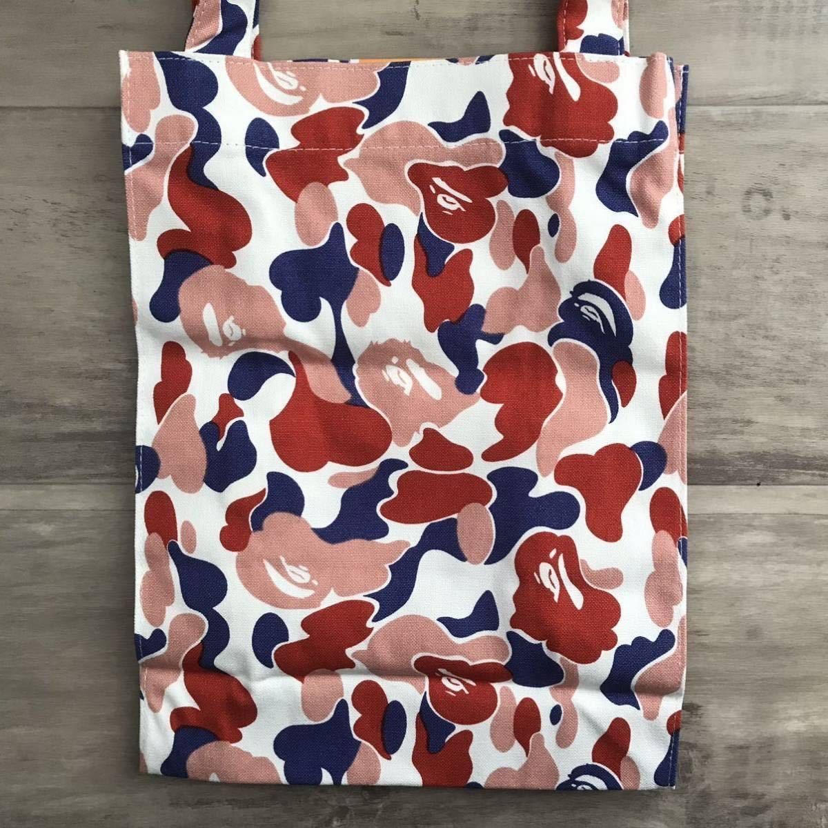 シリアルナンバー入り relax BAPE camo トートバッグ ベイプ 迷彩 