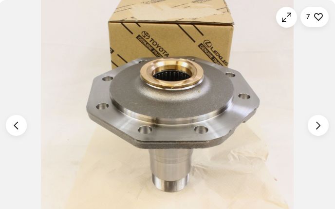 トヨタ純正 ランドクルーザー FZJ7 GRJ7 スピンドルステアリングナックル