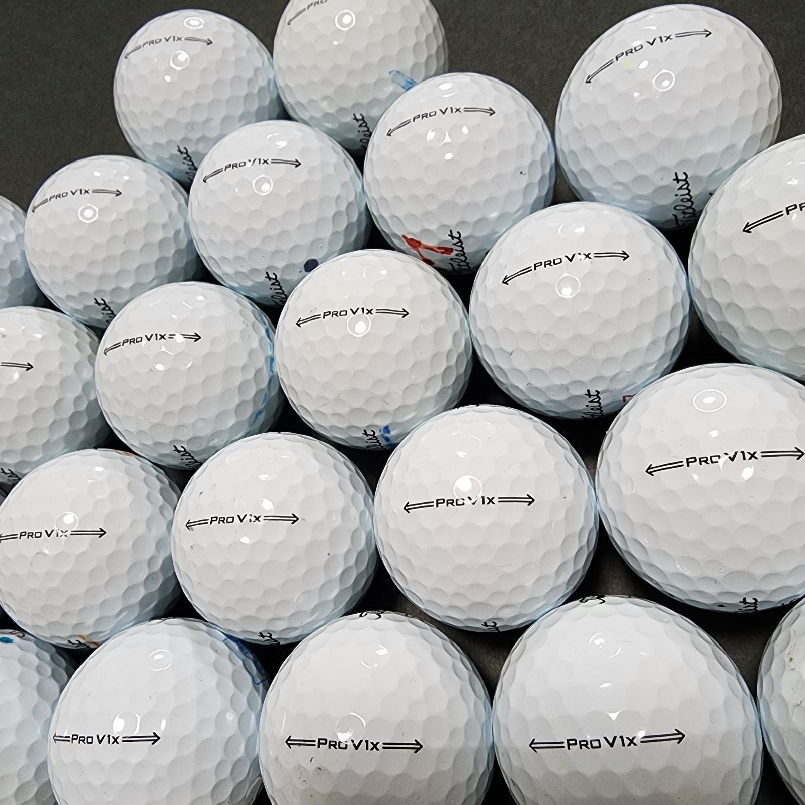 珍しい 20球 その他 タイトリストPROV1x'21モデル良好ロストボール20個。 ゴルフ