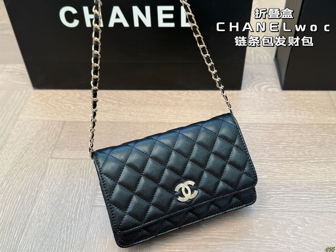 3️⃣カラー¥1020折りたたみボックス CHANELシャネルwoc