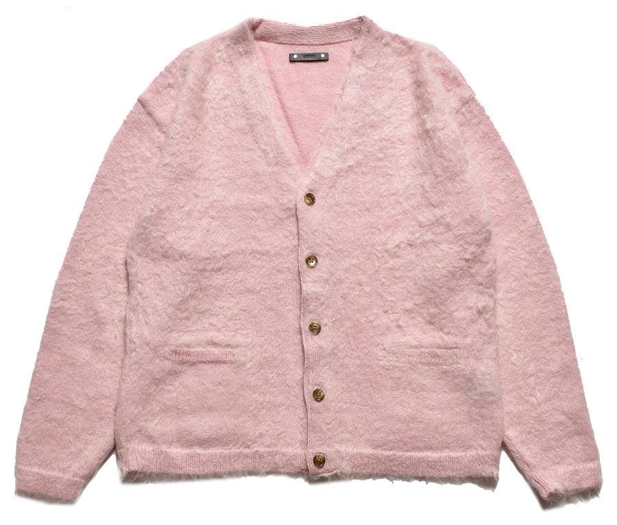 木村拓哉さん着用 23AW MINEDENIM Mohair Knit Cardigan マインデニム シャギー モヘア カーディガン